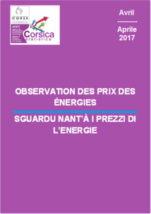 Observation des prix des énergies - Avril 2017